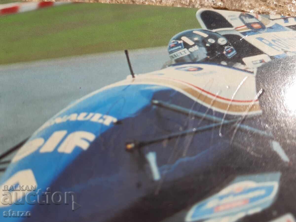 Carte poștală Formula 1 cu autograf cu preț € 210.00 | 410.72 BGN
