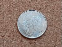 Canada 25 Cents 1999