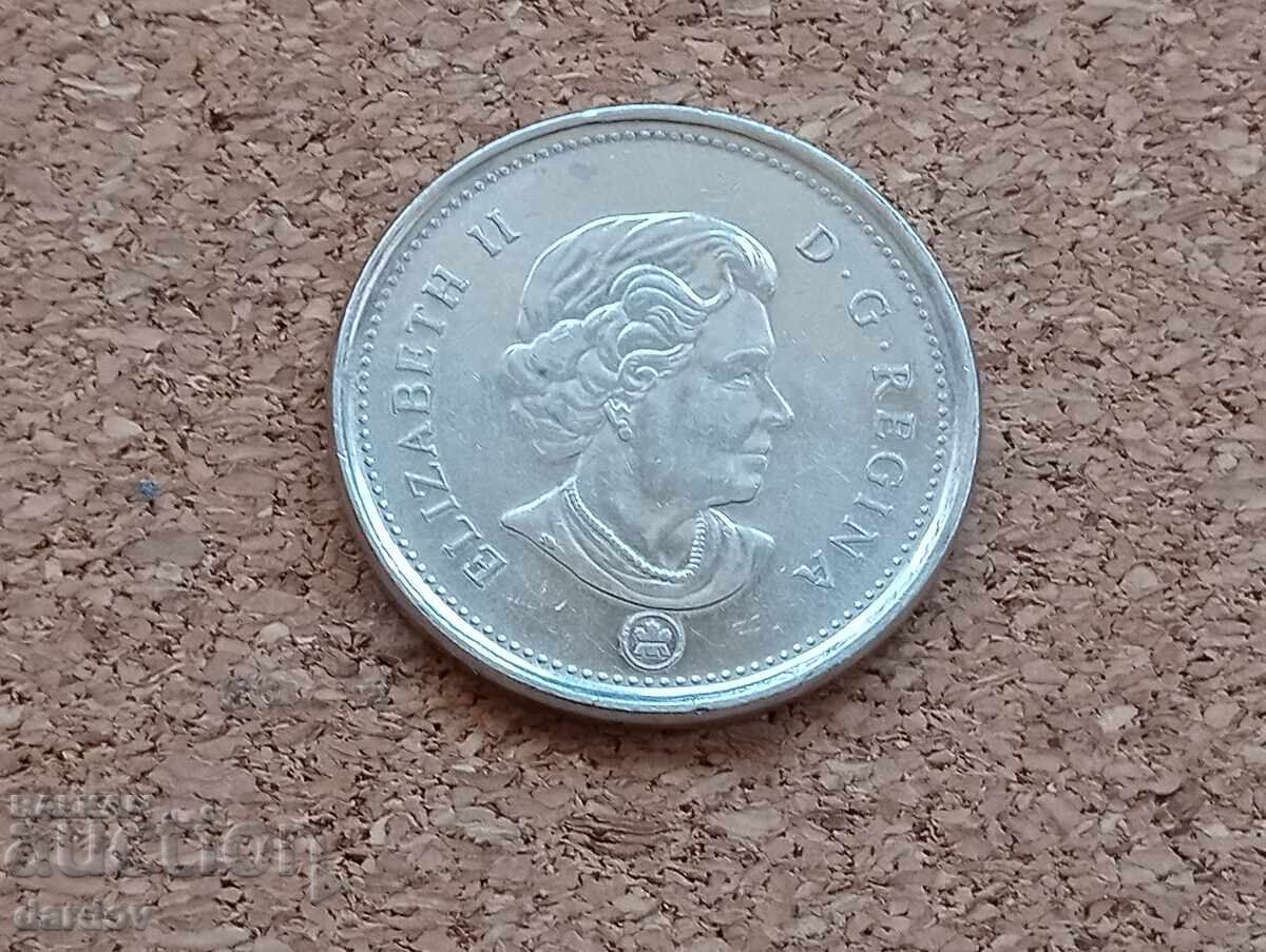 Καναδάς 5 σεντ 2008 με τιμή 0.70 BGN | € 0.36
