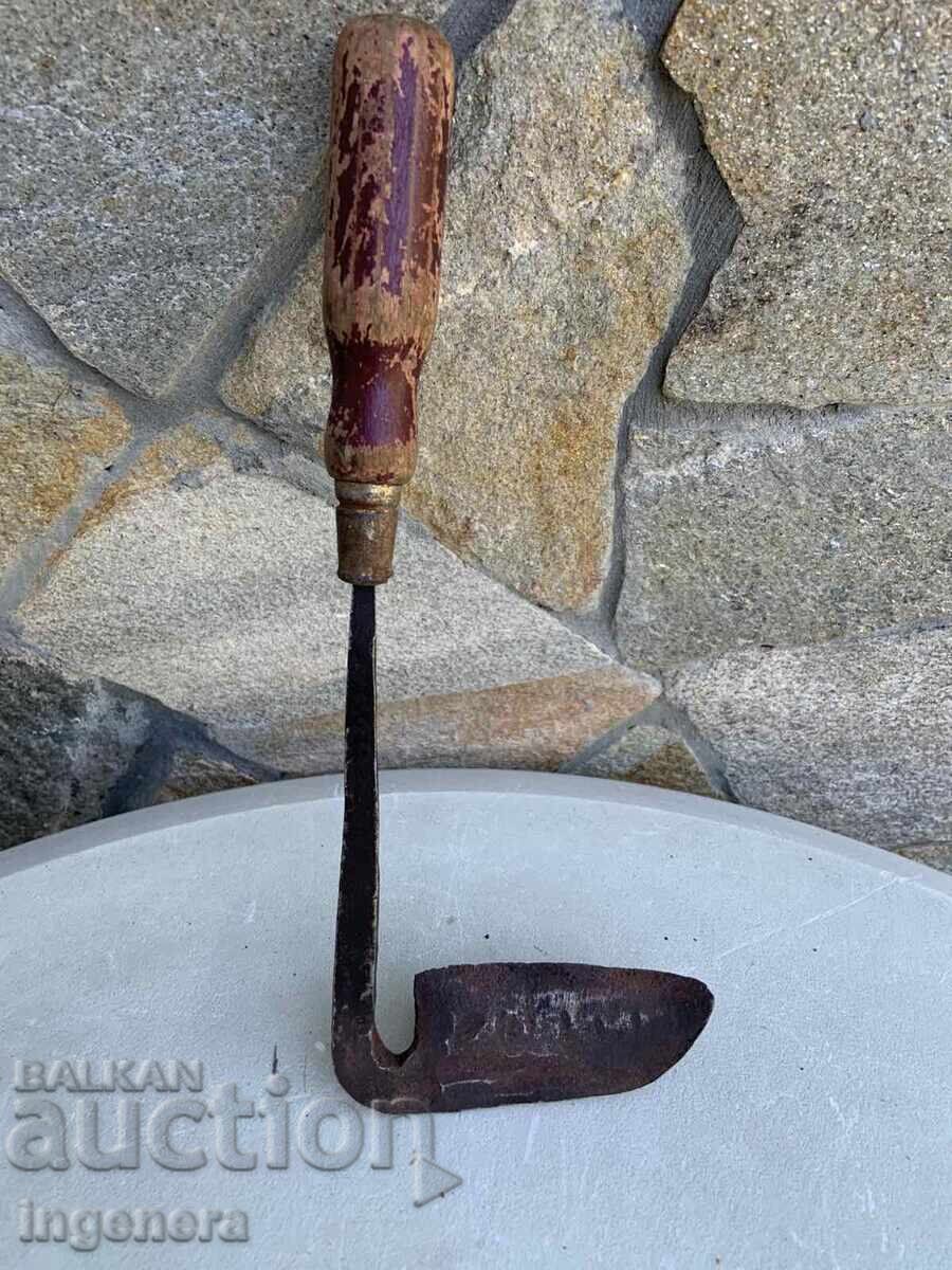 KNIFE TOOL FOR FORGING HORSESHOES OLD HOOF KNIFE KNIFE TOOL FOR FORGING HORSESHOES OLD HOOF KNIFE