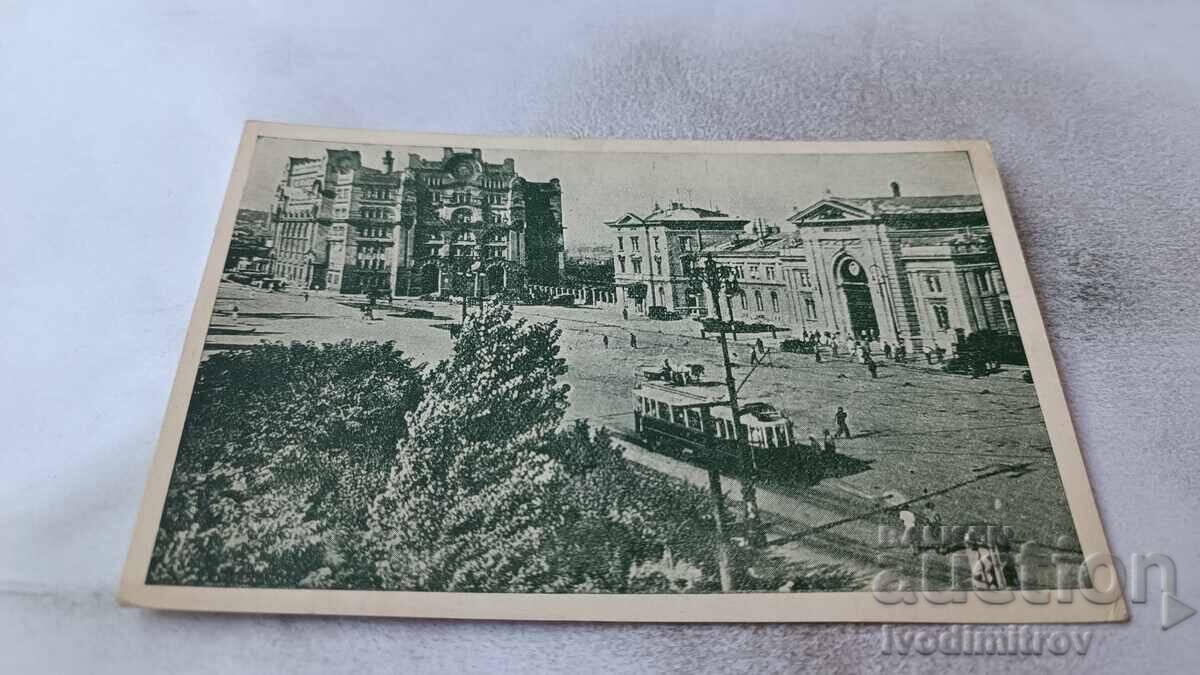 Пощенска картичка Белград Железничка станица Пощенска картичка Белград Железничка станица