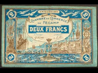 Γαλλία 2 φράγκα 1920 Έκδοση Chambre de Fe Camp