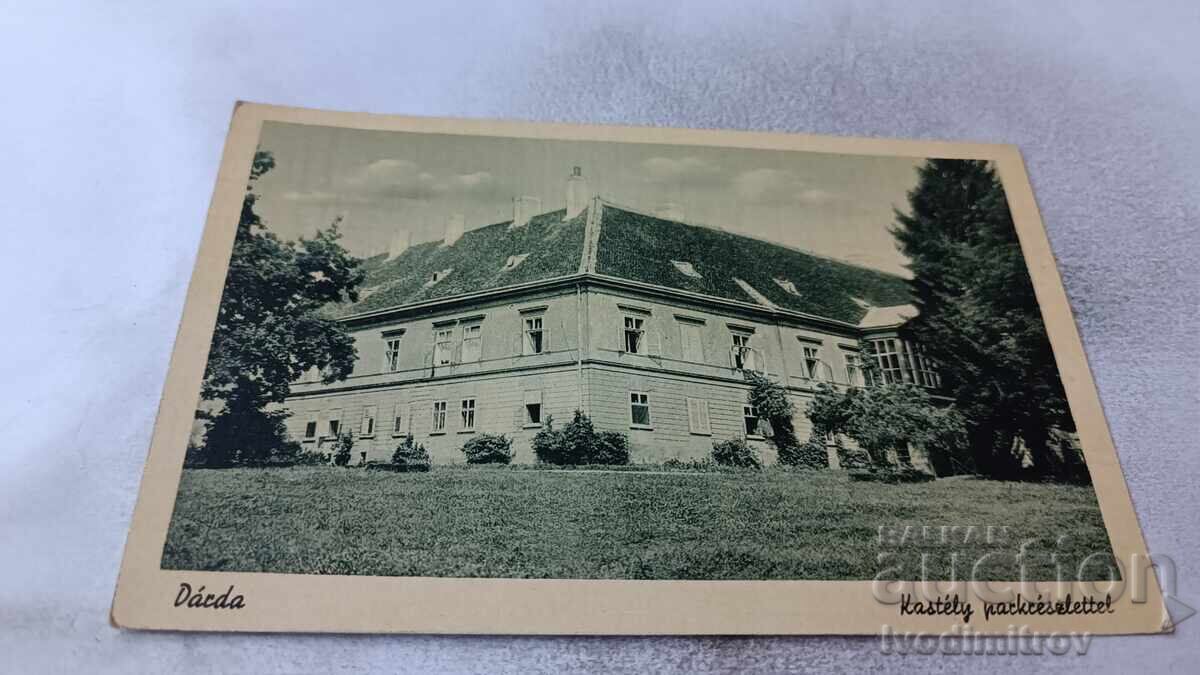 Ευχετήρια κάρτα Darda Kastely Nackceszlettel 1945