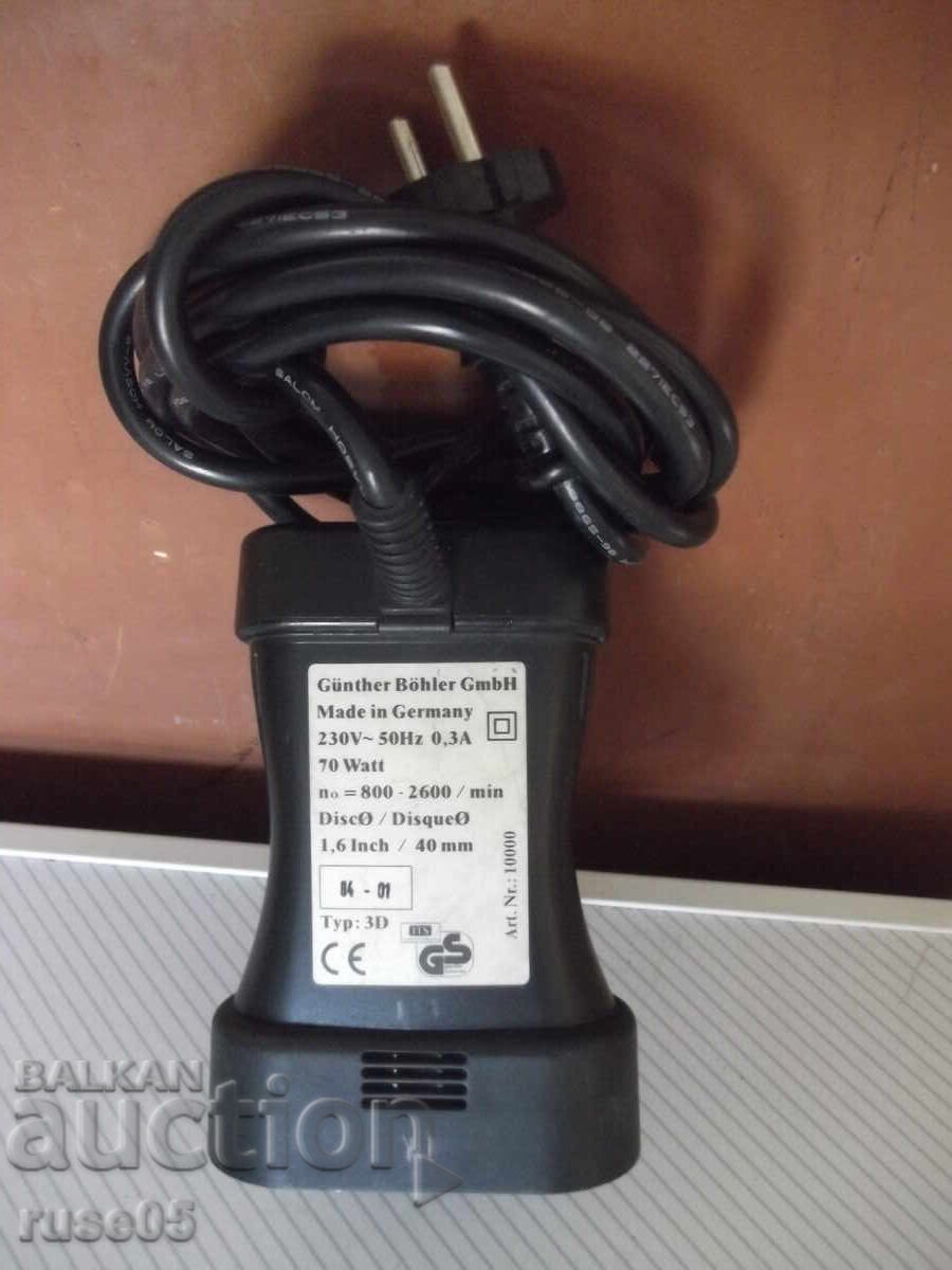Τριβείο "BOHLER 3D" γερμανικό, λειτουργικό - 5