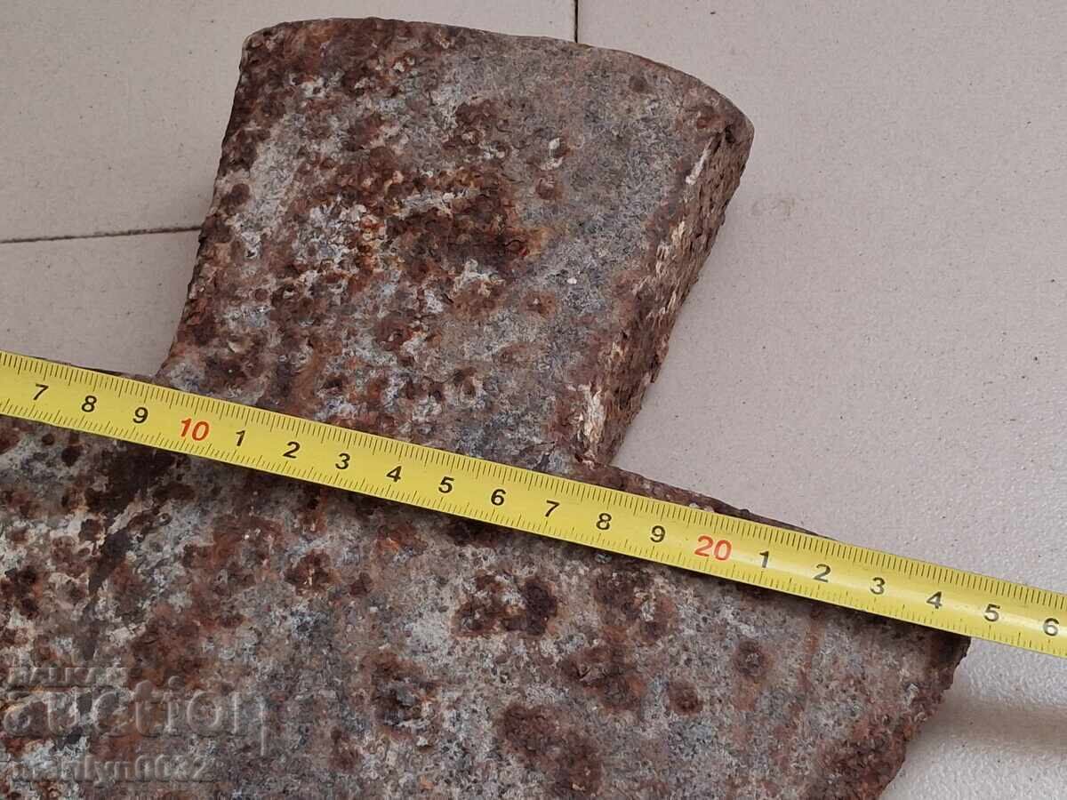 Wrought plowshare for plow, lemish, wrought iron - 5