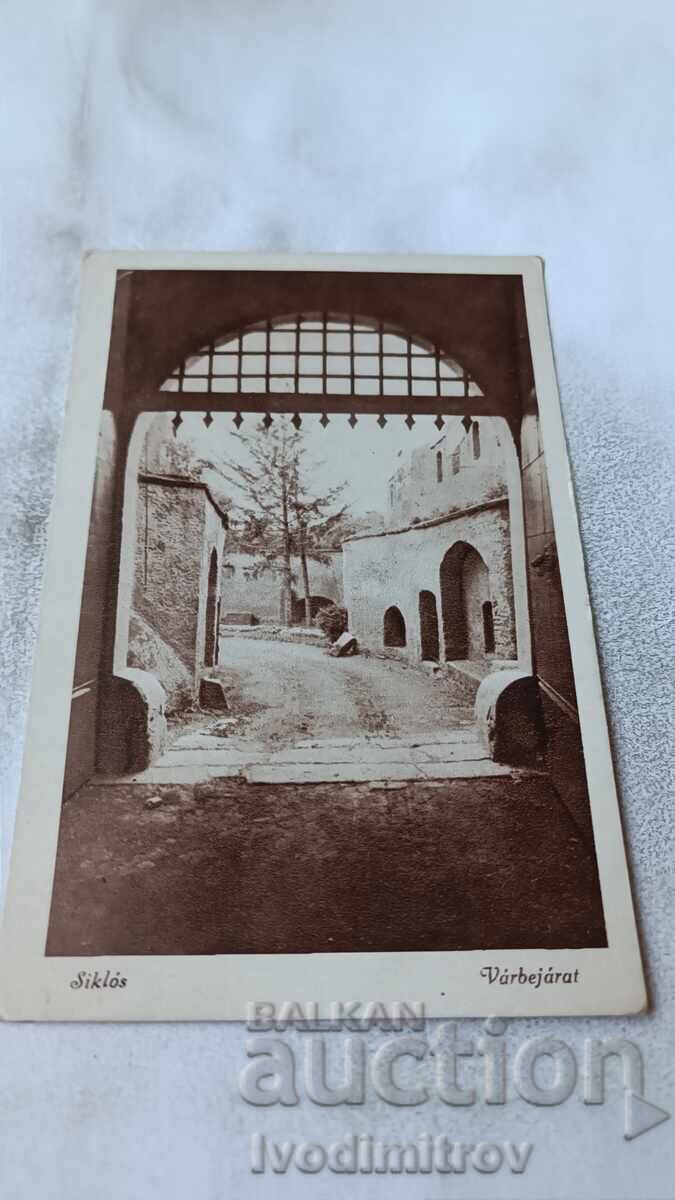 Ταχυδρομική κάρτα Siklos Varbejarat 1945 Ταχυδρομική κάρτα Siklos Varbejarat 1945