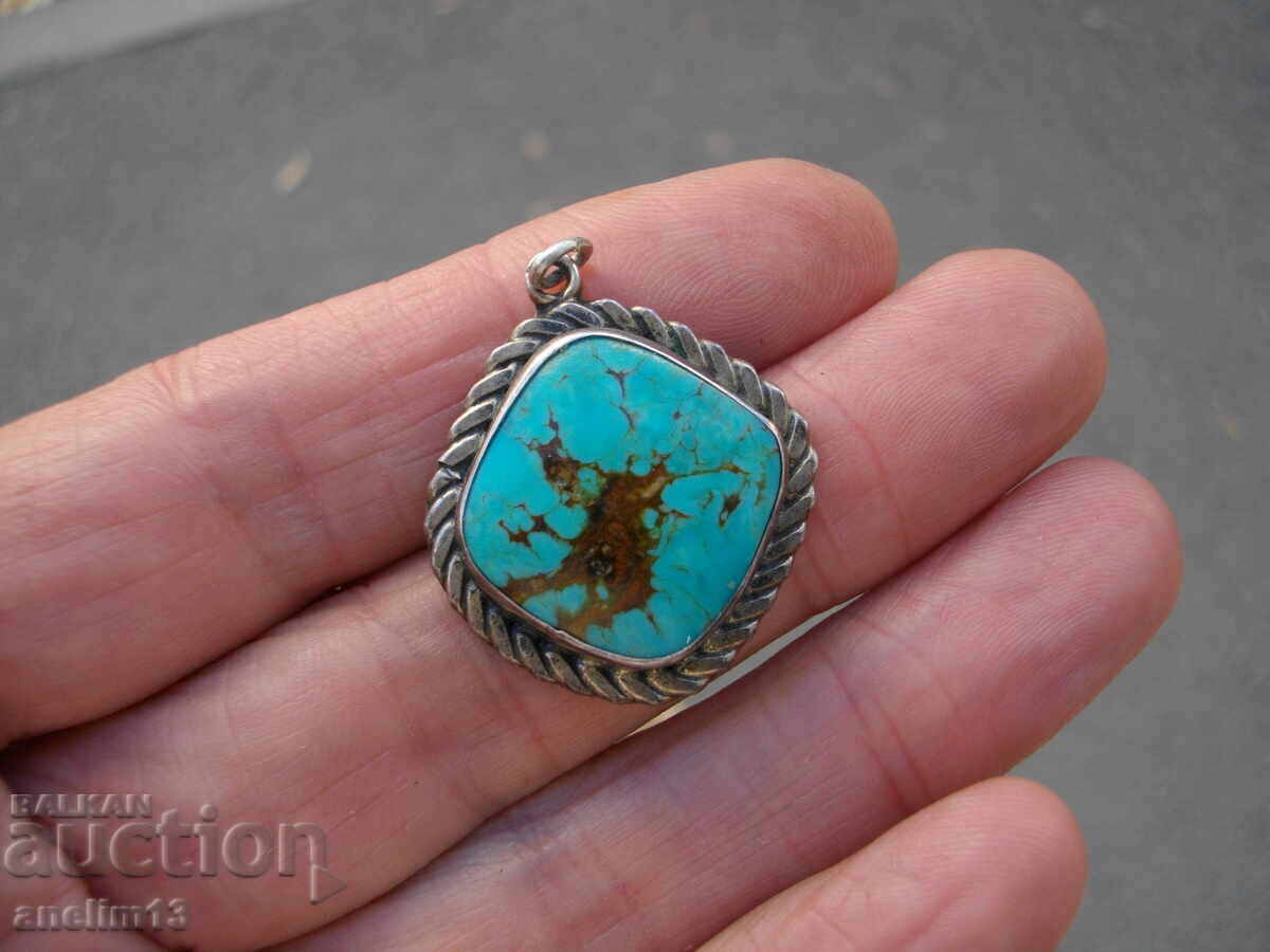 ΠΑΛΑΙΟ ΑΣΗΜΕΝΙΟ ΜΕΝΤΑΓΙΟΝ ΜΕ ΤΙΡΚΟΥΑΖ - 5