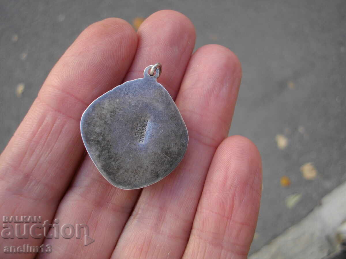 ΠΑΛΑΙΟ ΑΣΗΜΕΝΙΟ ΜΕΝΤΑΓΙΟΝ ΜΕ ΤΙΡΚΟΥΑΖ - 6