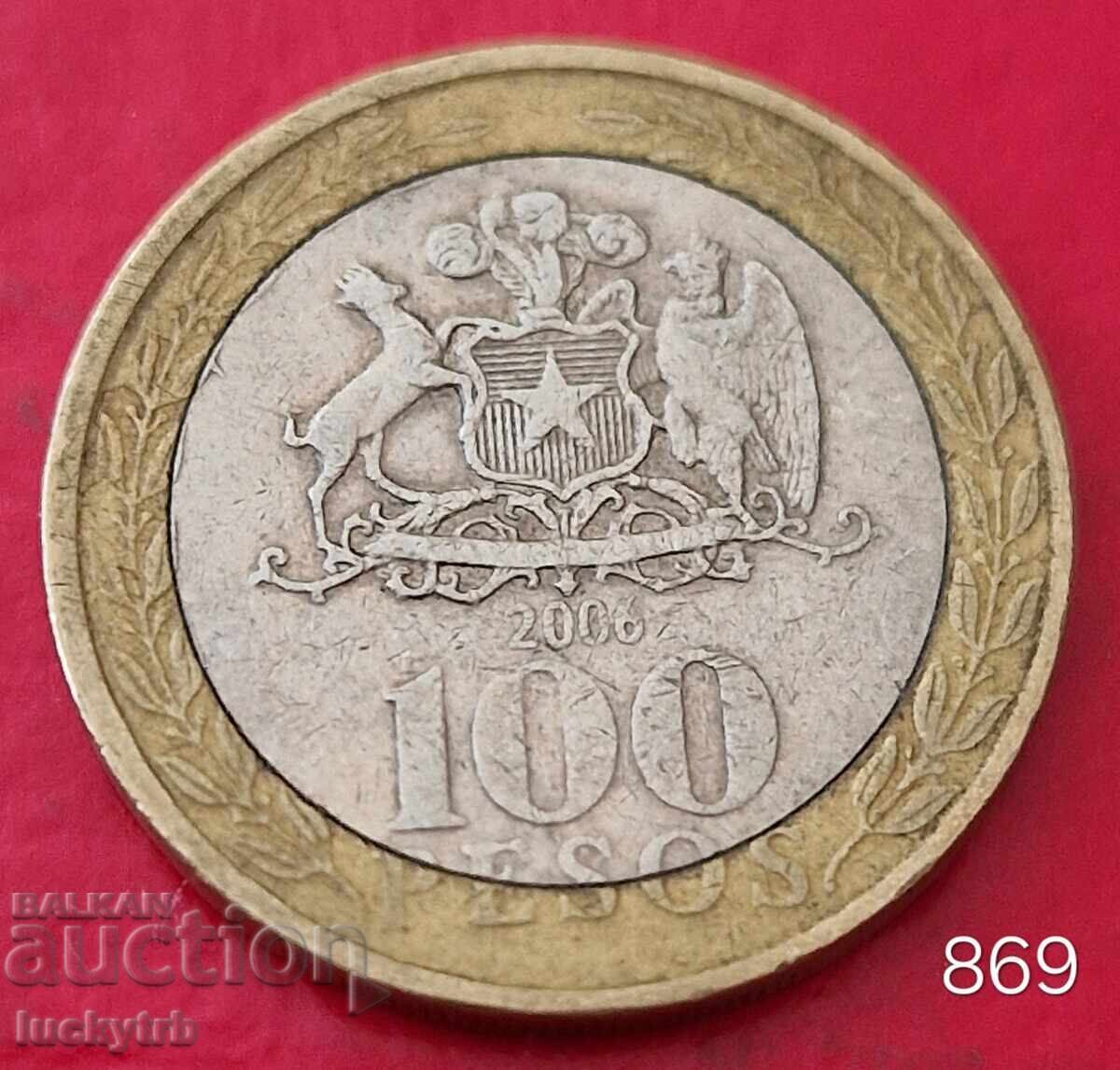 100 Pesos 2006 - Chile