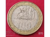 100 Pesos 2014 - Chile