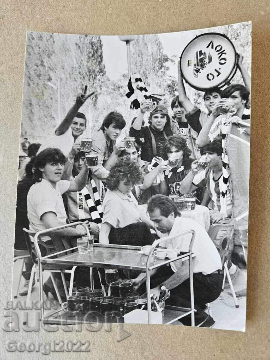 Fotografie veche publică Lokomotiv Gorna Oryahovitsa