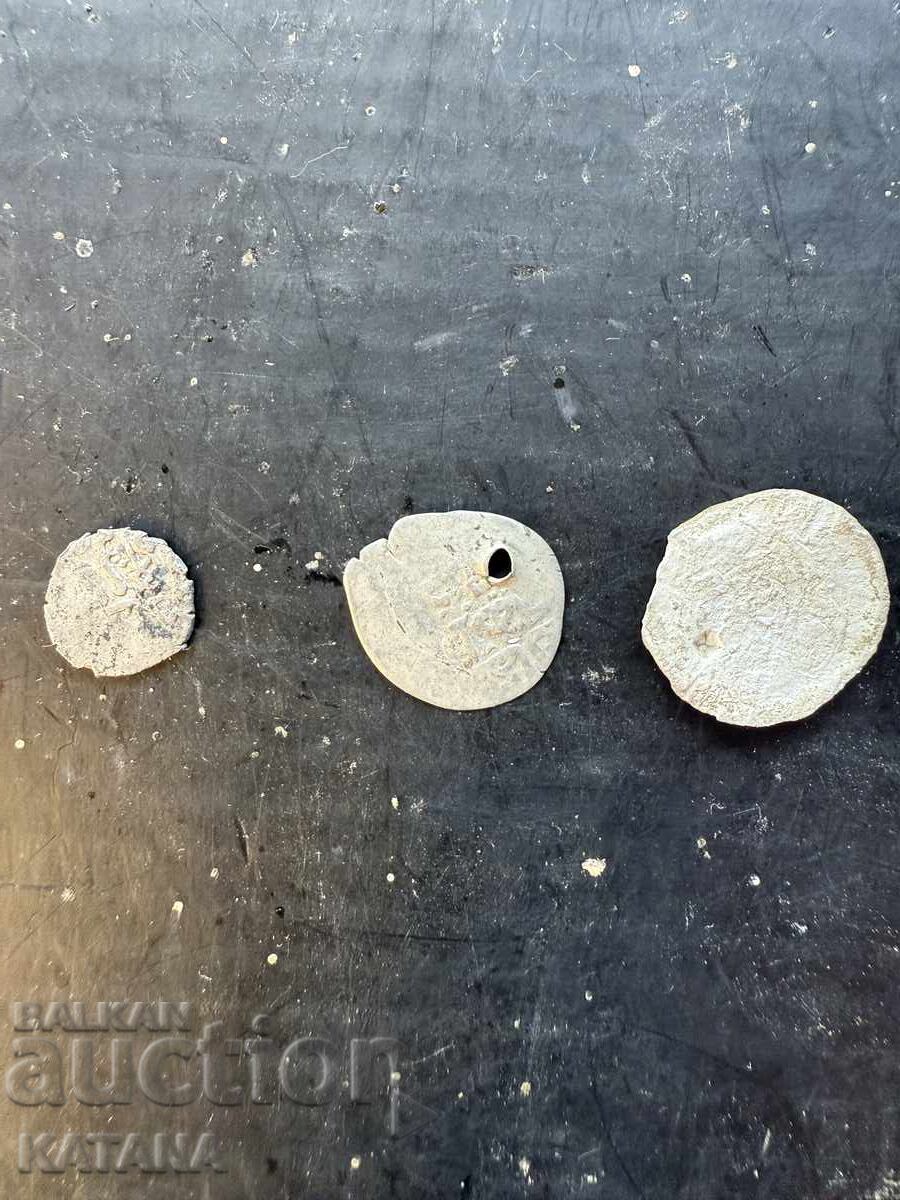 Akçe, Turkish silver coins with price 15.00 BGN | € 7.67 Akçe, Turkish silver coins with price 15.00 BGN | € 7.67