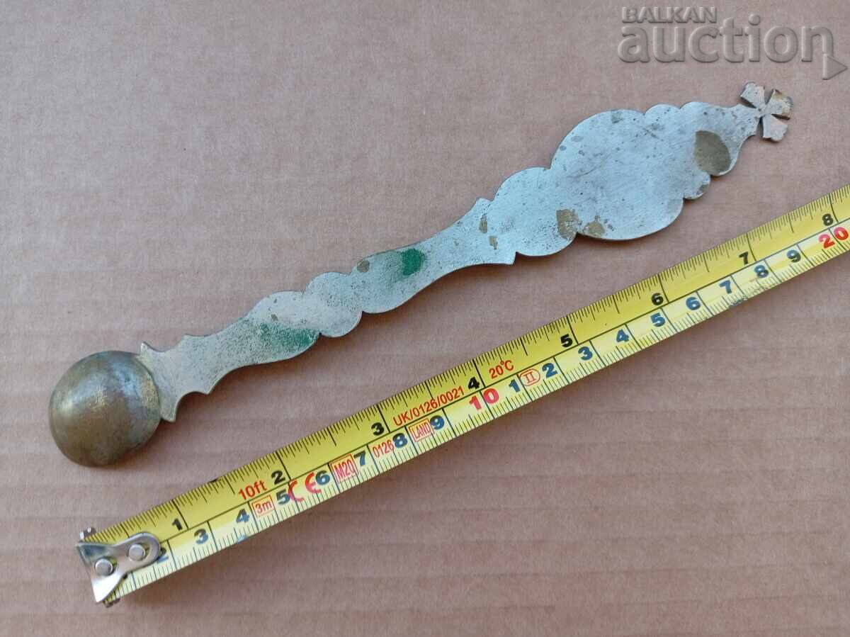 Αρχαία χάλκινη κουτάλα για τη Θεία Κοινωνία - 5