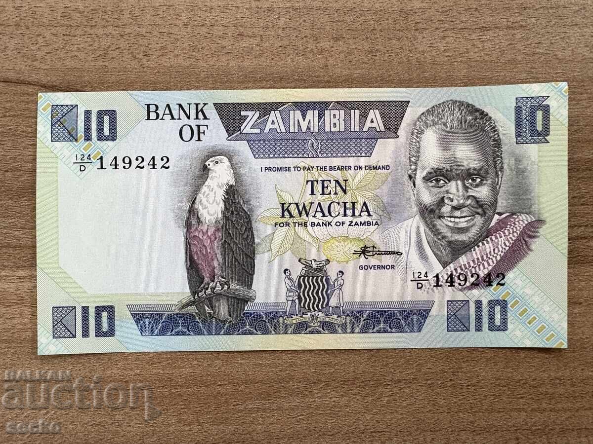 Zambia - 10 Kwacha (1986-1988) UNC