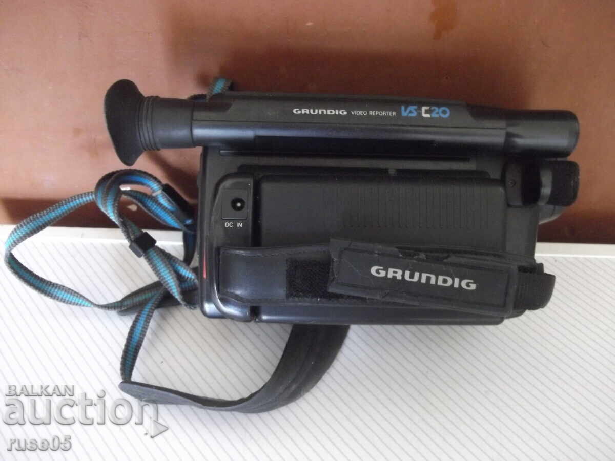 Auction  Video Camera "GRUNDIG - VS-C 20"