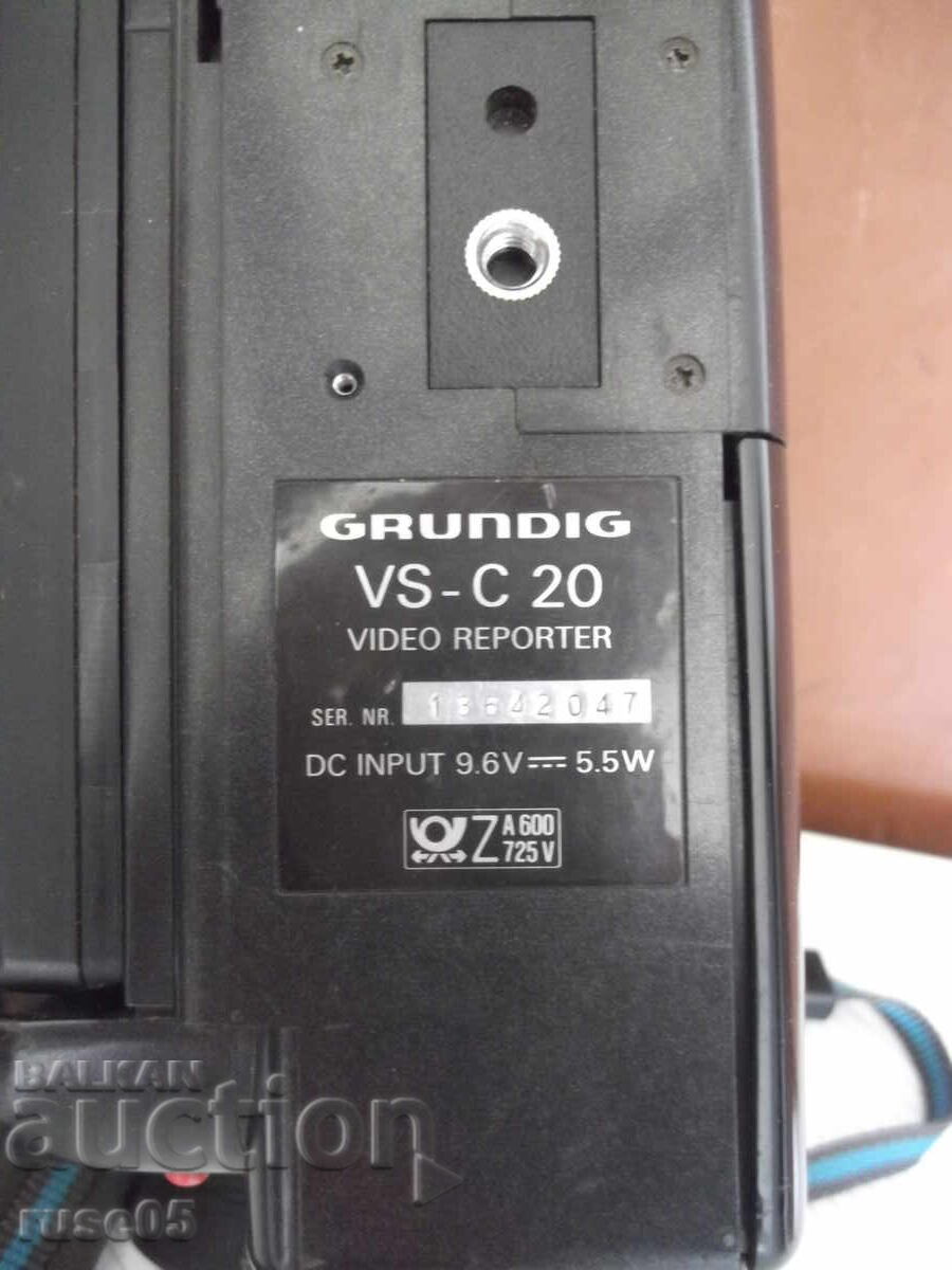 Video Camera "GRUNDIG - VS-C 20" - 6