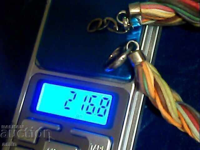 Old, very beautiful bracelet with silver kob4alki, 925 grade - 6