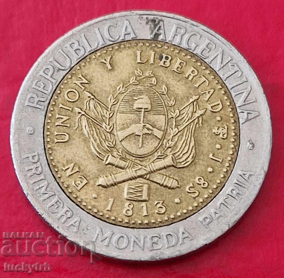 1 Peso 1995 - Argentina with price 1.30 BGN | € 0.66