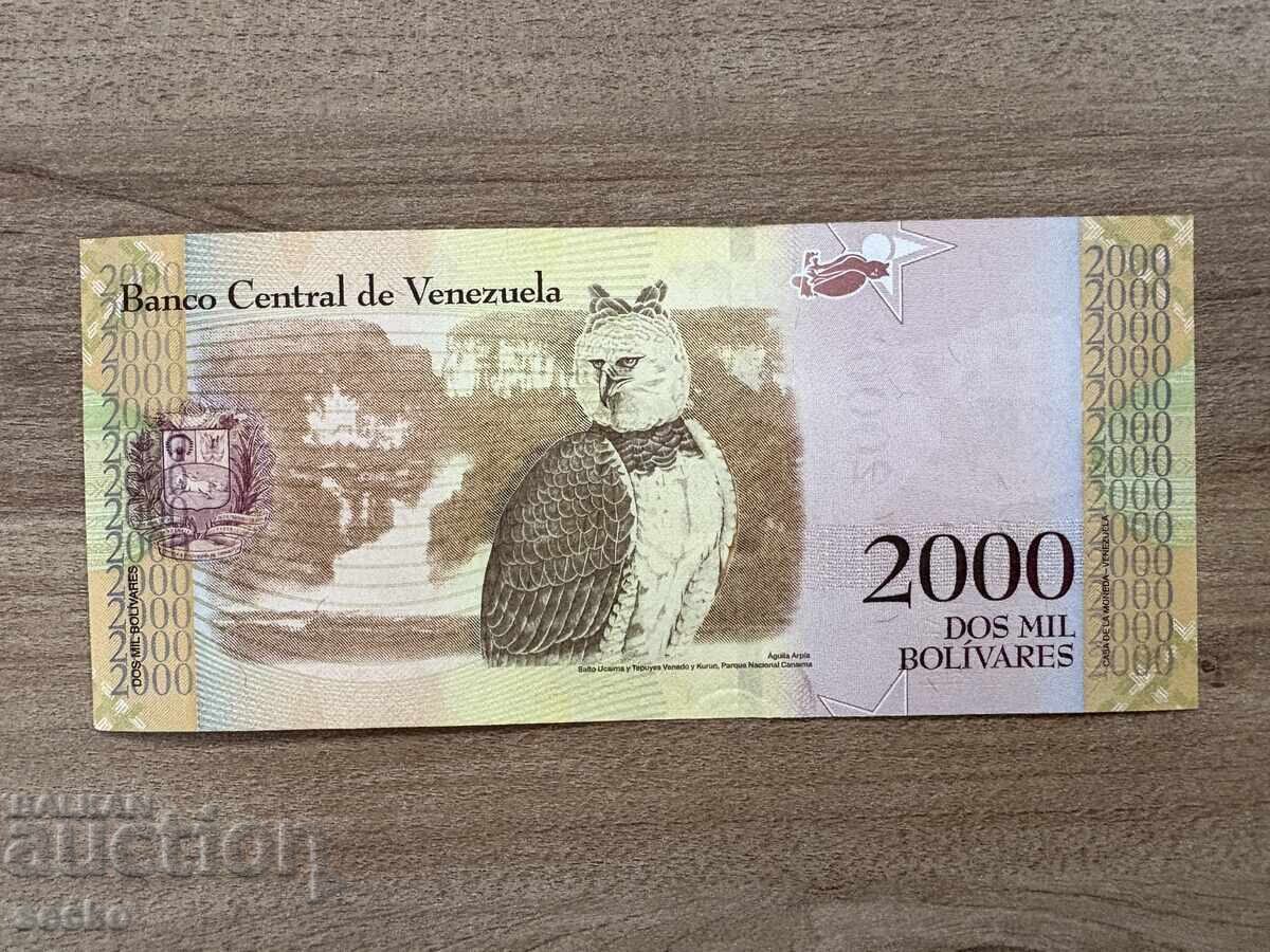 Βενεζουέλα - 2000 μπολίβαρ (2016) UNC με τιμή 1.30 BGN | € 0.66 Βενεζουέλα - 2000 μπολίβαρ (2016) UNC με τιμή 1.30 BGN | € 0.66