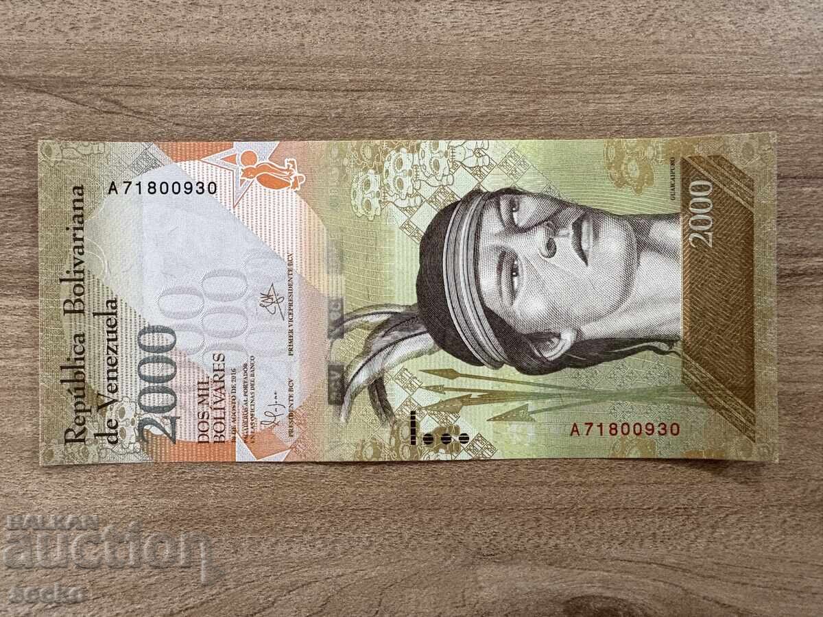 Βενεζουέλα - 2000 μπολίβαρ (2016) UNC Βενεζουέλα - 2000 μπολίβαρ (2016) UNC