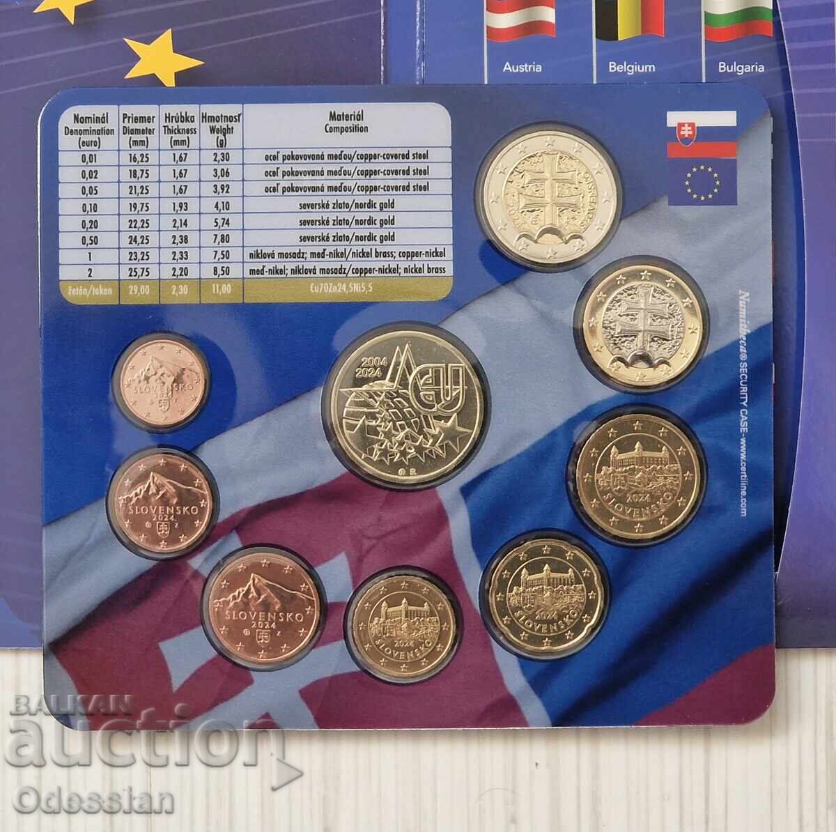 Auction Official Double Set - 2024 of Czechia and Slovakia Auction Official Double Set - 2024 of Czechia and Slovakia