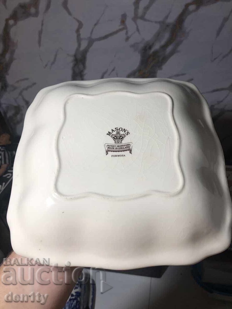 Delivery of Old ceramic plate Masons England