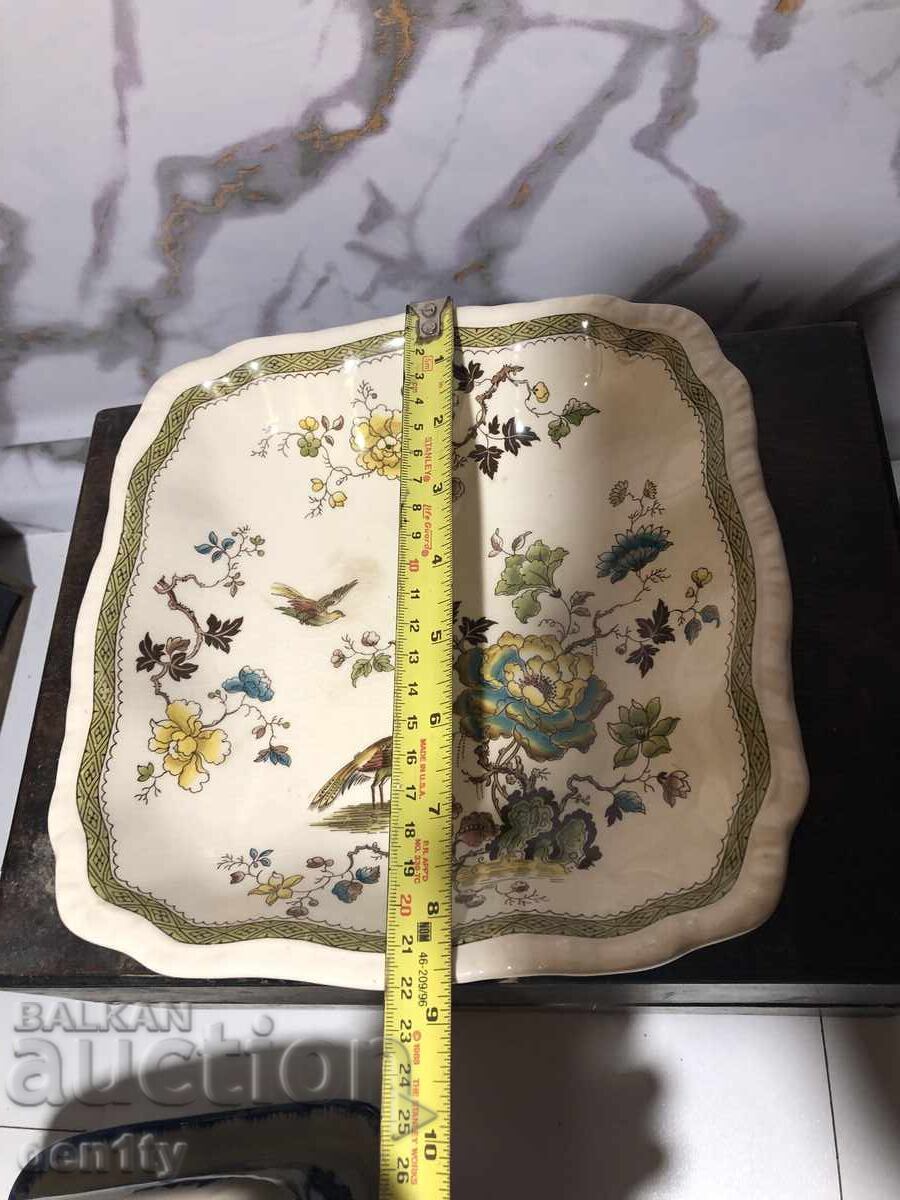 Old ceramic plate Masons England - 7