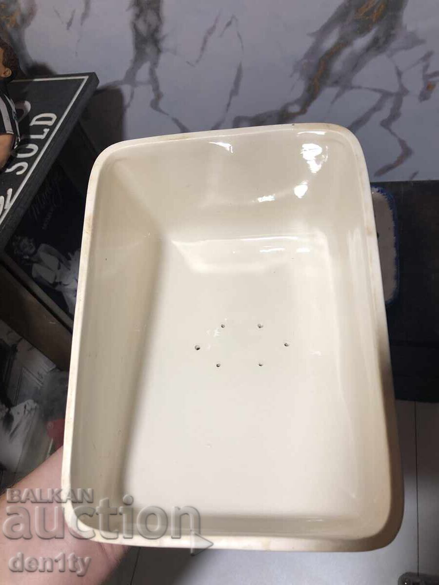 Large ceramic cheese container - 5