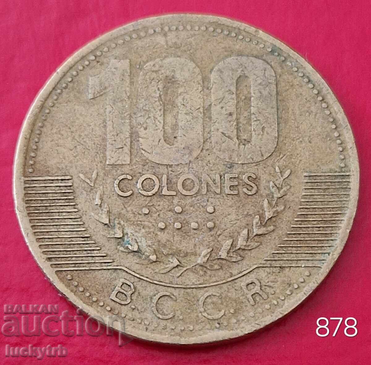 100 colones 1998 - Costa Rica