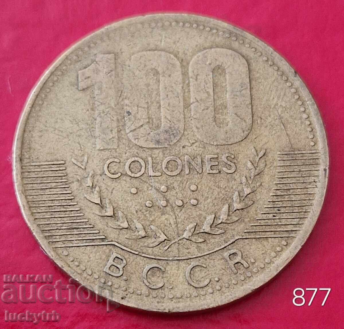 100 colón 1997 - Costa Rica