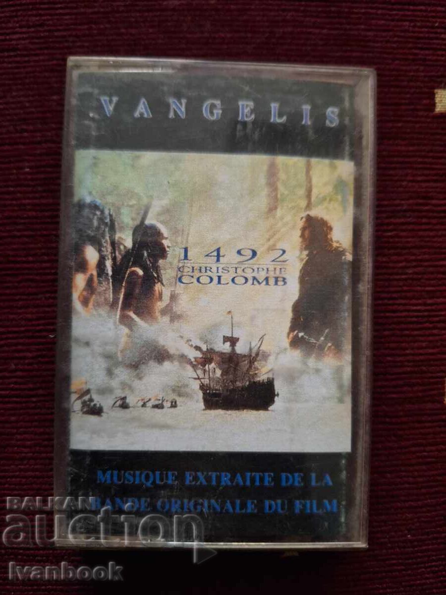 Audio cassette - Vangelis 1492 Audio cassette - Vangelis 1492