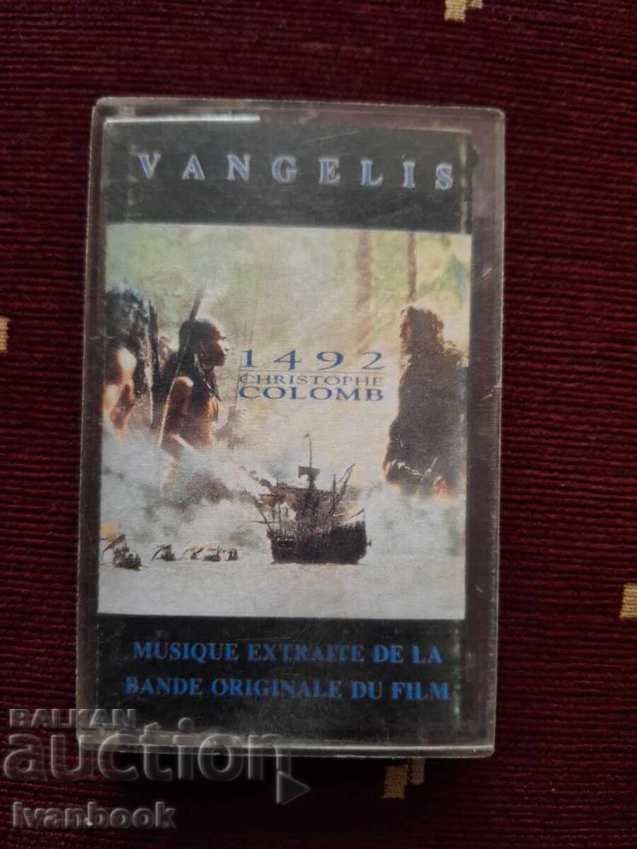 Audio cassette - Vangelis 1492 Audio cassette - Vangelis 1492