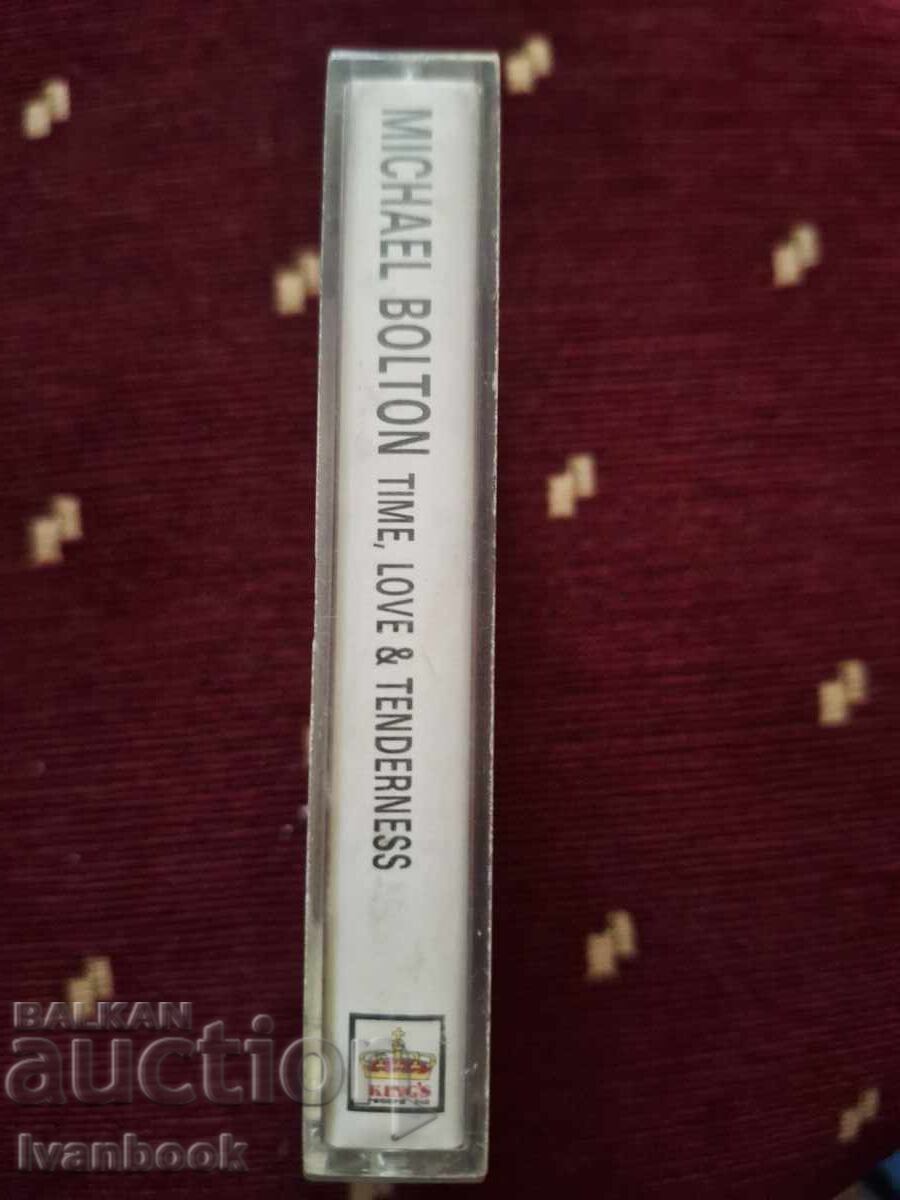 Audio cassette - Michael Bolton with price 3.00 BGN | € 1.53 Audio cassette - Michael Bolton with price 3.00 BGN | € 1.53