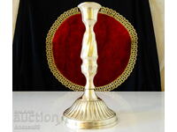 Sfeșnic de bronz, cu mai multe fețe