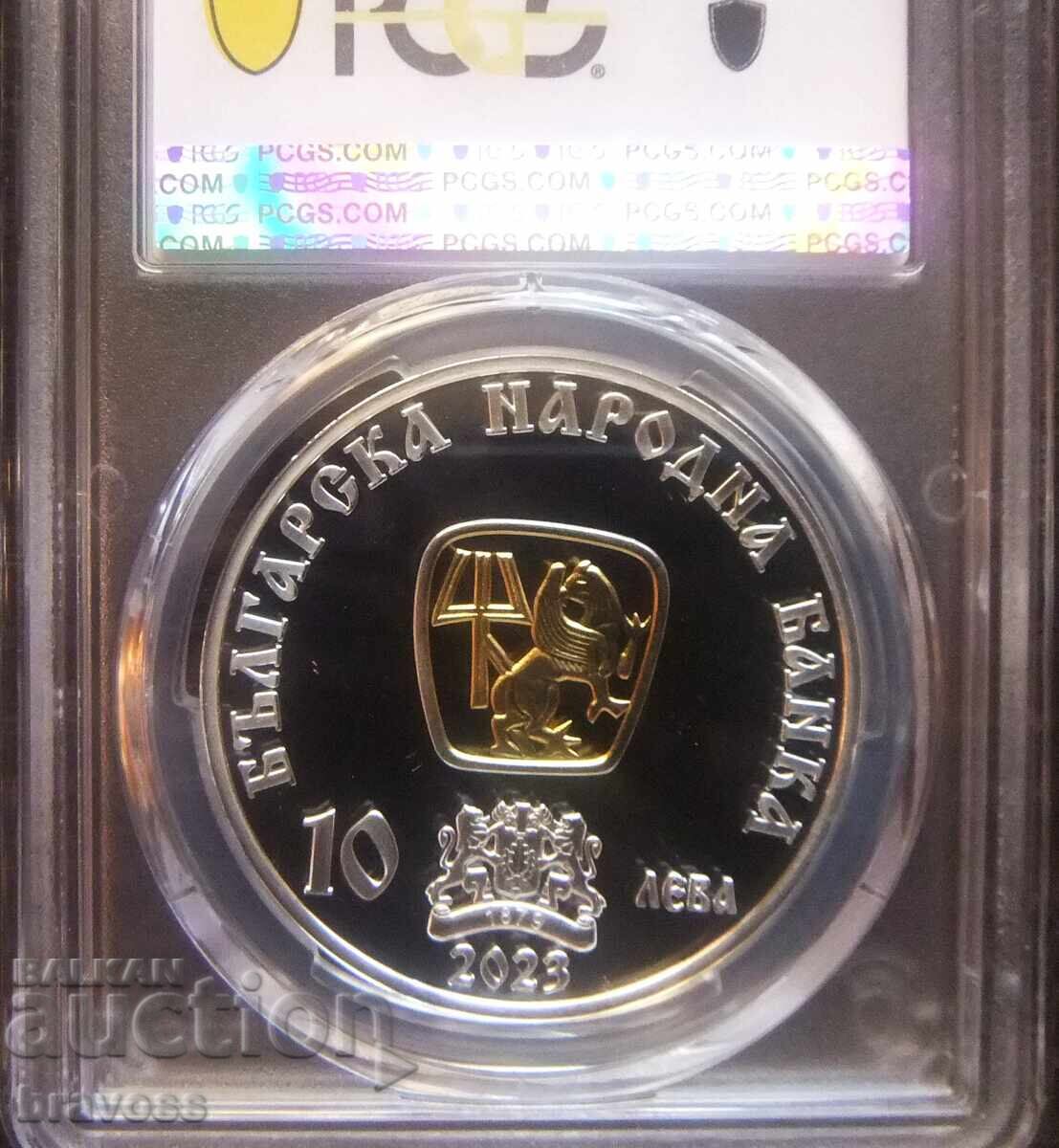 10 Leva - 2023 - Tsar Shishman with price 369.99 BGN | € 189.17 10 Leva - 2023 - Tsar Shishman with price 369.99 BGN | € 189.17