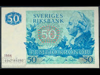 Sweden 50 Kronor 1984 Pick 53d Reference 4360 Uncirculated