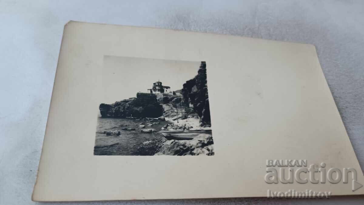 Пощенска картичка Охридъ Манастира Св. Иванъ 1941