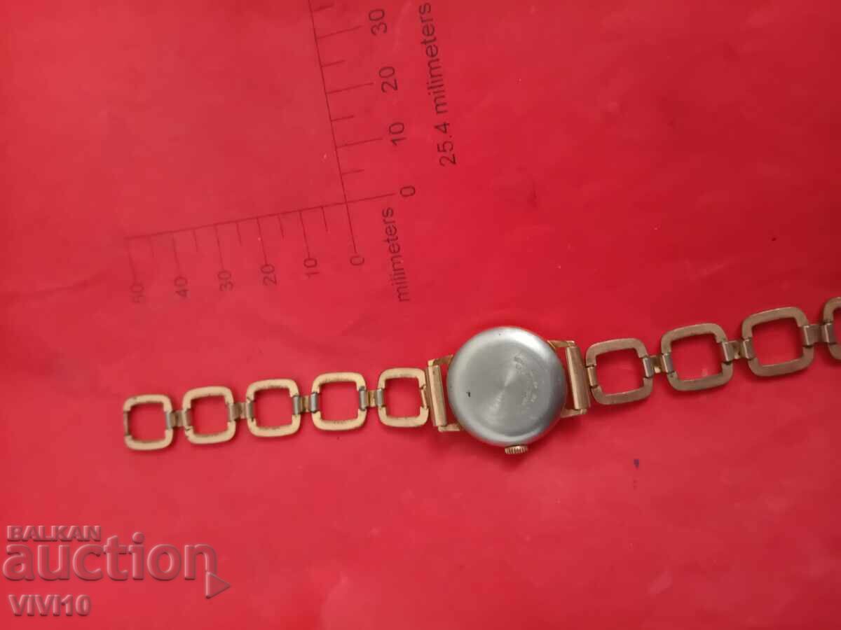 Auction Ladies' Watch Junghans, Gold Plated Auction Ladies' Watch Junghans, Gold Plated