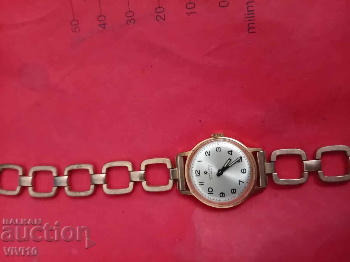 Ladies' Watch Junghans, Gold Plated Ladies' Watch Junghans, Gold Plated