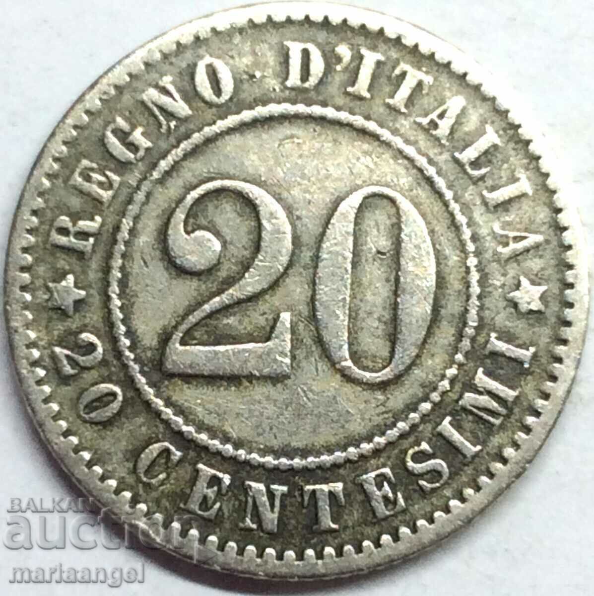 20 centesimi 1894 Ιταλία KV - Βερολίνο - 6 20 centesimi 1894 Ιταλία KV - Βερολίνο - 6
