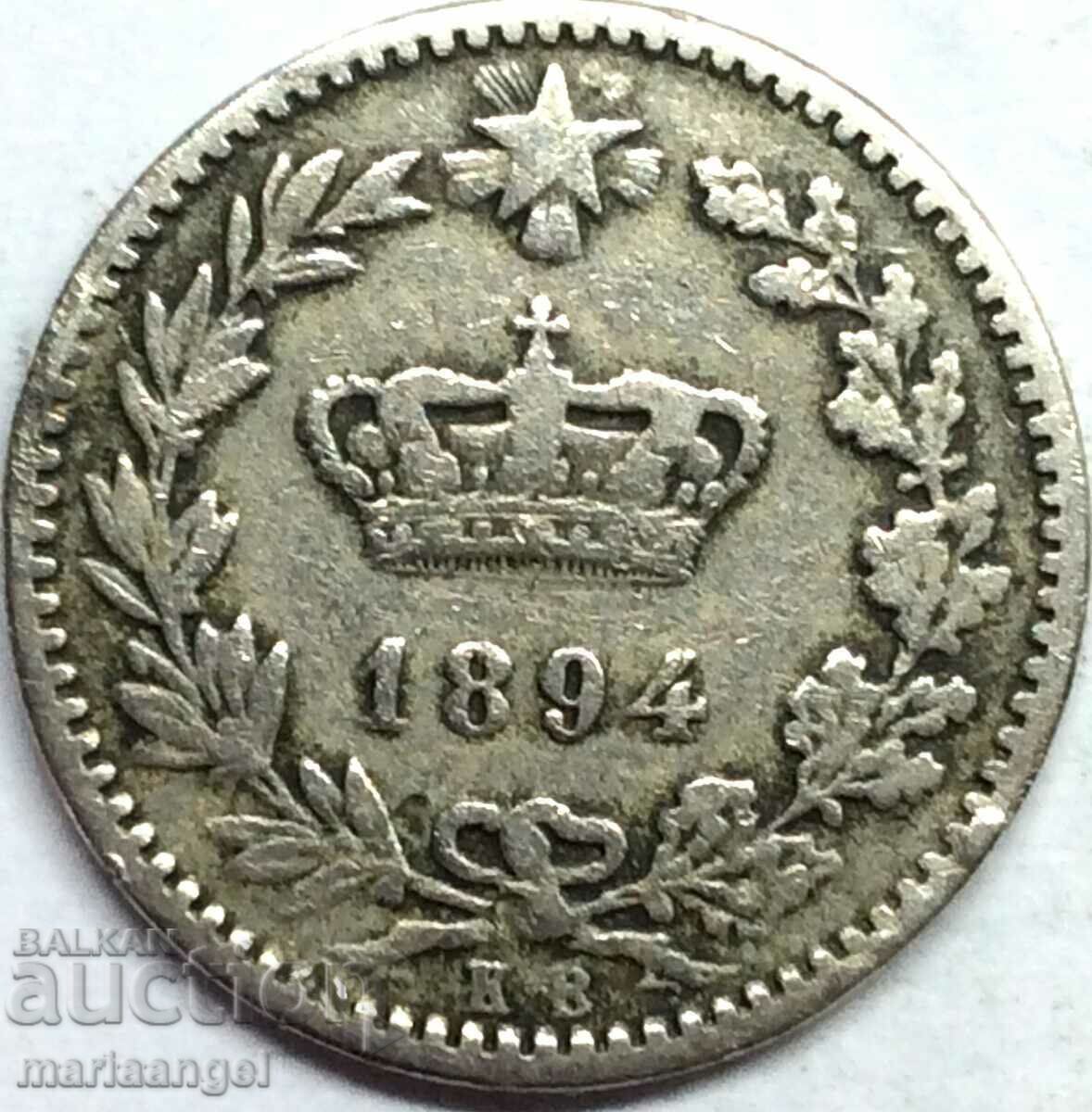 20 centesimi 1894 Ιταλία KV - Βερολίνο 20 centesimi 1894 Ιταλία KV - Βερολίνο