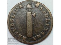 4 tornesi LaN 7 1799 Italy Neapolitan Republic Consulate