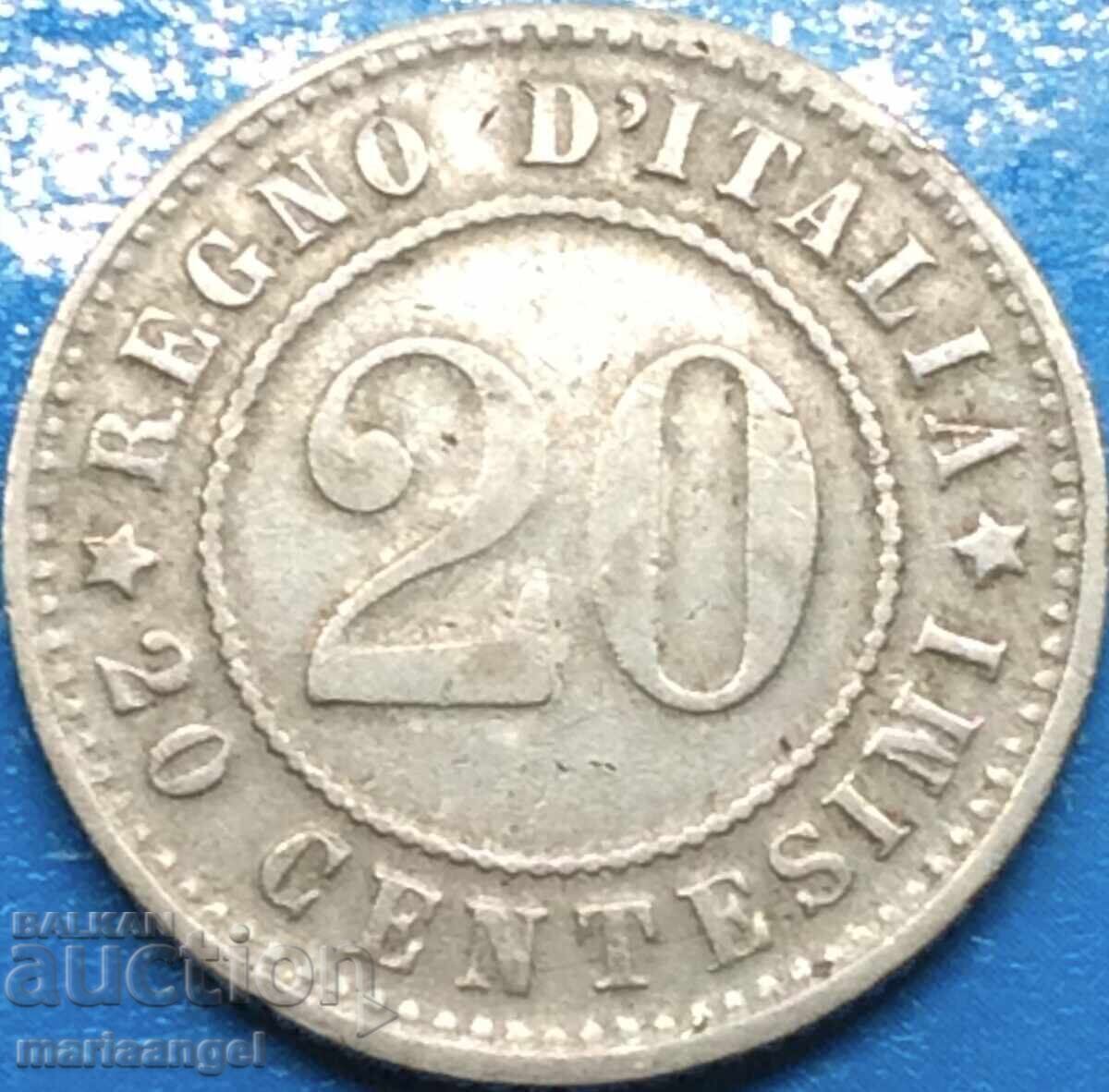 Δημοπρασία 20 centesimi 1894 Ιταλία KV - Βερολίνο
