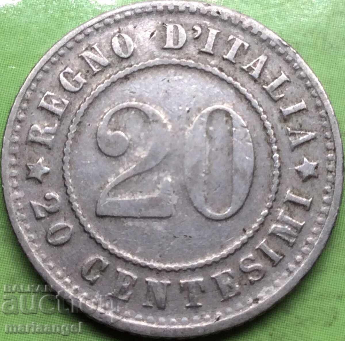 20 centesimi 1894 Ιταλία KV - Βερολίνο - 5