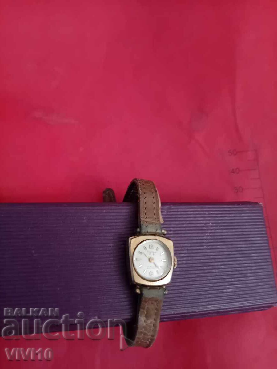 Women's watch Dugena, Gold Plated 20 m