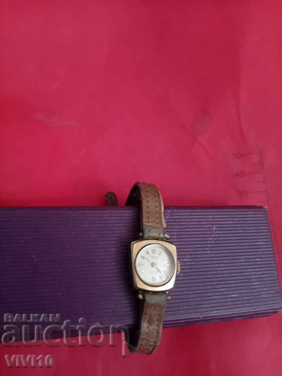 Дамски часовник Dugena,Позлата 20 м