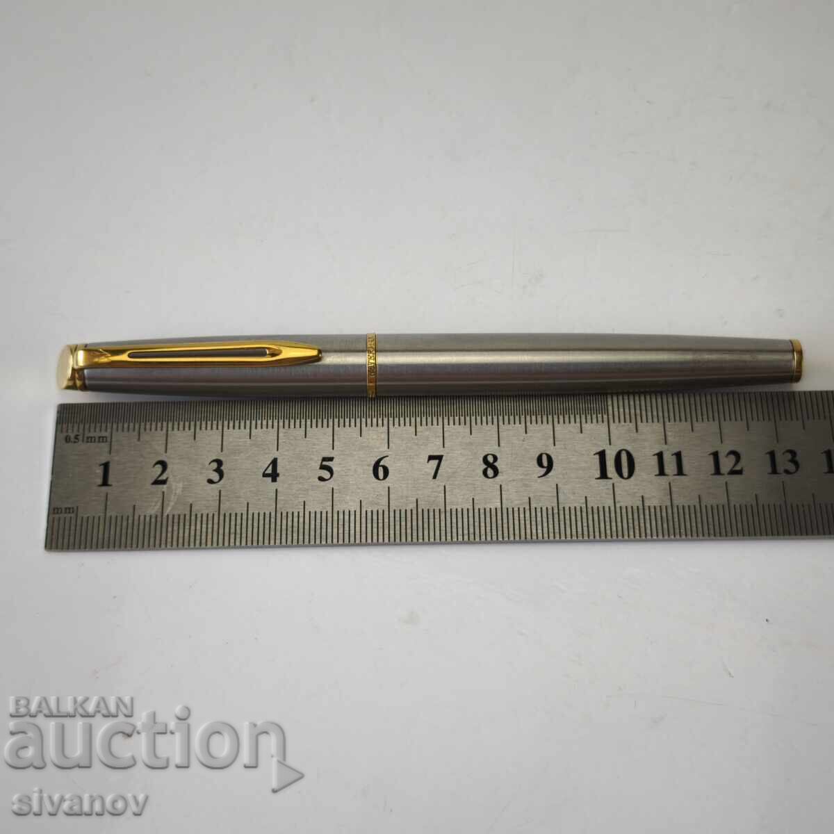 Waterman Hemisphere Metal Fountain Pen France #6194 - 7 Waterman Hemisphere Metal Fountain Pen France #6194 - 7