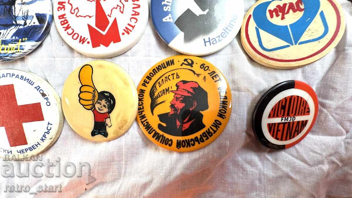 Retro badges, 21 pieces - 5