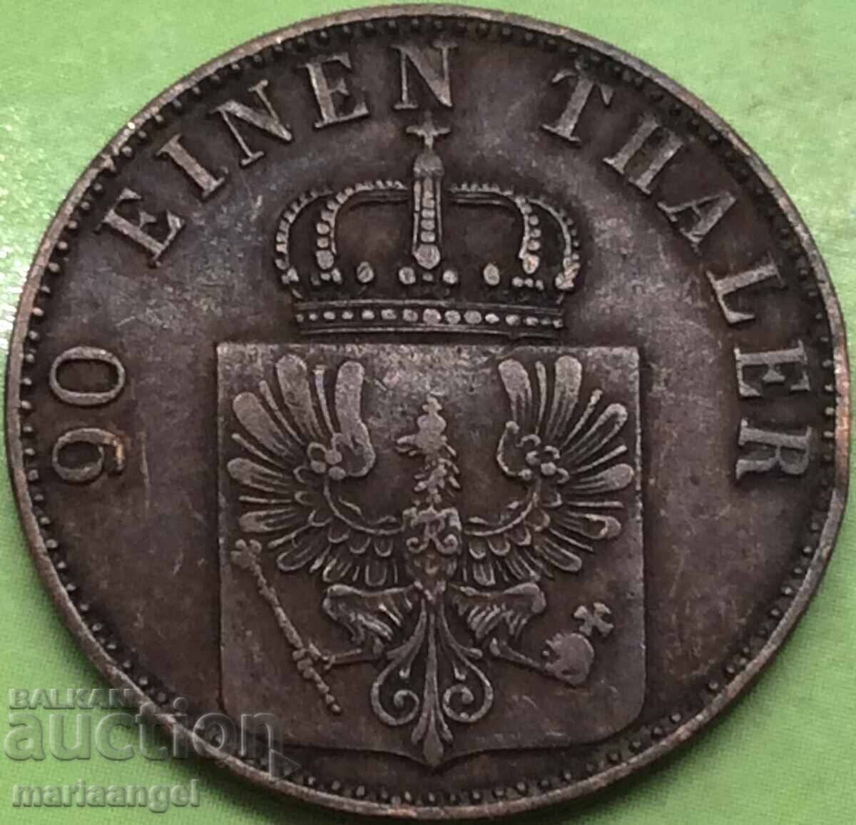 4 pfennig 1856 Γερμανία Πρωσία - όχι σπάνιο - 6