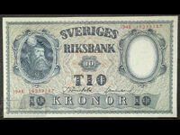 Suedia 10 Coroane 1948 Pick 40i Ref 2610 Unc